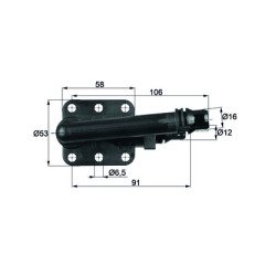 Termostat 82C Bmw N62/73 To 5 82