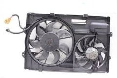 FAN MOTORU (SU+KLİMA) DAVLUMBAZLI ÇİFTLİ T5 1.9 TDI 2003-2011  7H0959455 7H0121207H