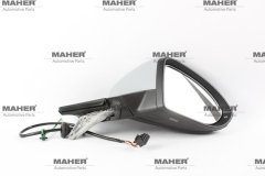 Ayna Dış Dikiz Golf7 13-17 Elektrikli, Isıtmalı, Astarlı Sağ 5G1857508Cl9B9
