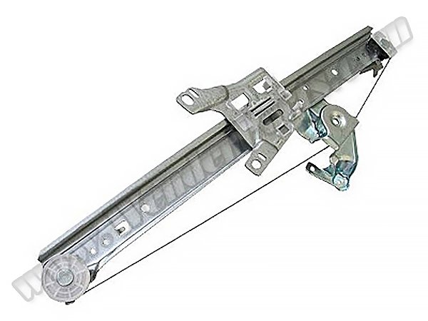 Kapı Cam Krikosu W168 Arka Sol (Motorsuz) 1998-02 - 1687301346