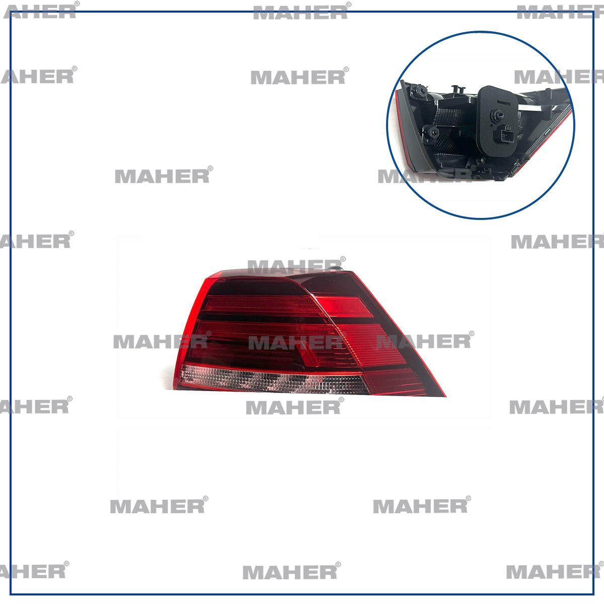 STOP LAMBASI GOLF7 17-20 LED TREND-COMF. DIŞ SAĞ