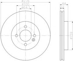 Yağ Radyatörü Jetta4 CBZB  2010-18 - 03F117021A