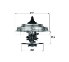 Termostat 83 Derece Bilyalı   - A0022037875