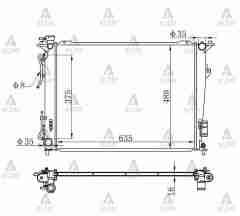 Radyatör Su Sonata 06=>2.4 (At) 253103K240