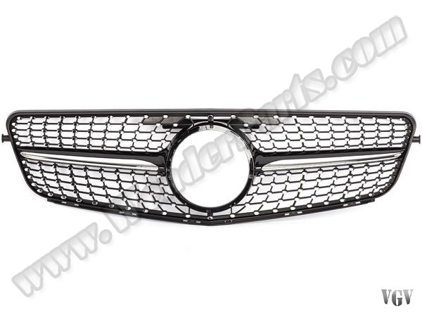 Panjur W204 Krom/Siyah -Diamond- 2007-14 2043169