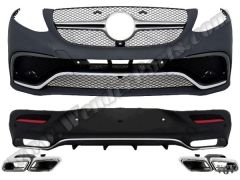 Gövde Kiti C292 (Ön:PDCli, F.Yık-sız, 2-Çıkış, Panj-lu, Egz.Uçlu) -AMG GLE63- 2015-19 ---