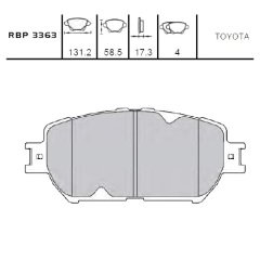 On Fren Balata - Camry 01-06 / Lexus 05-11 Rbp3363