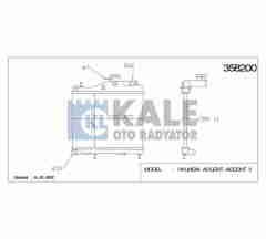 Radyatör Su Accent 03-06 1.5 Dizel 3Cyl (Mt) Brazıng 2531025810
