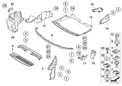 ALT KAPAK E65 BMW 51717057799