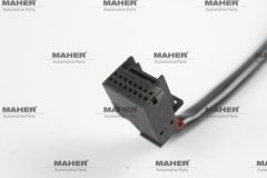 Ayna Dış Dikiz Jetta 05-10 Elektrikli, Isıtmalı, Sinyalli,Astarlı Sağ 1K1857508Bg9B9