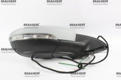 Ayna Dış Dikiz Jetta 11-15 Elektrikli, Isıtmalı, Sinyalli, Astarlı Sağ 5C7857508R