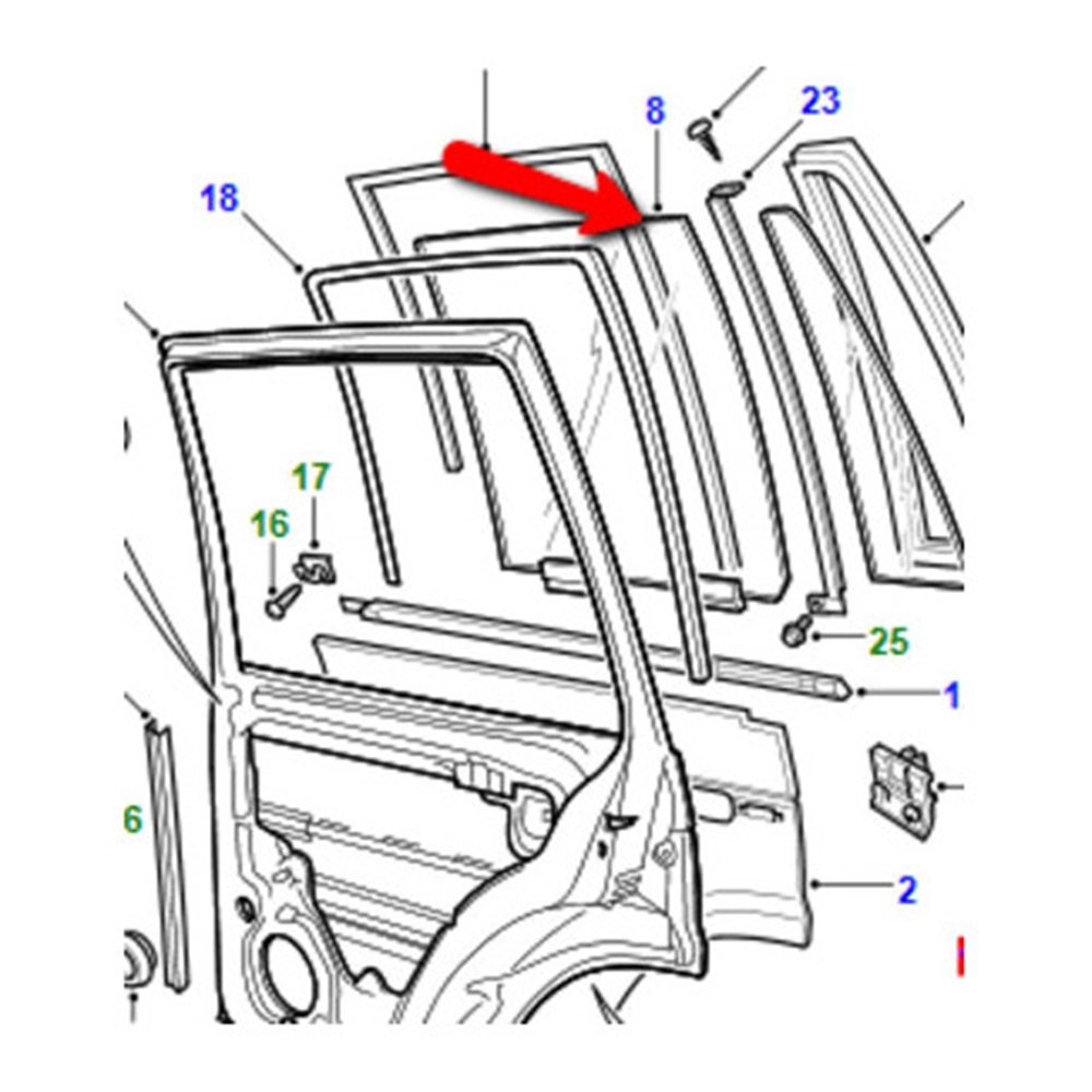 KAPI CAMI ARKA/L VOGUE =>2001 LAND ROVER CVB102130
