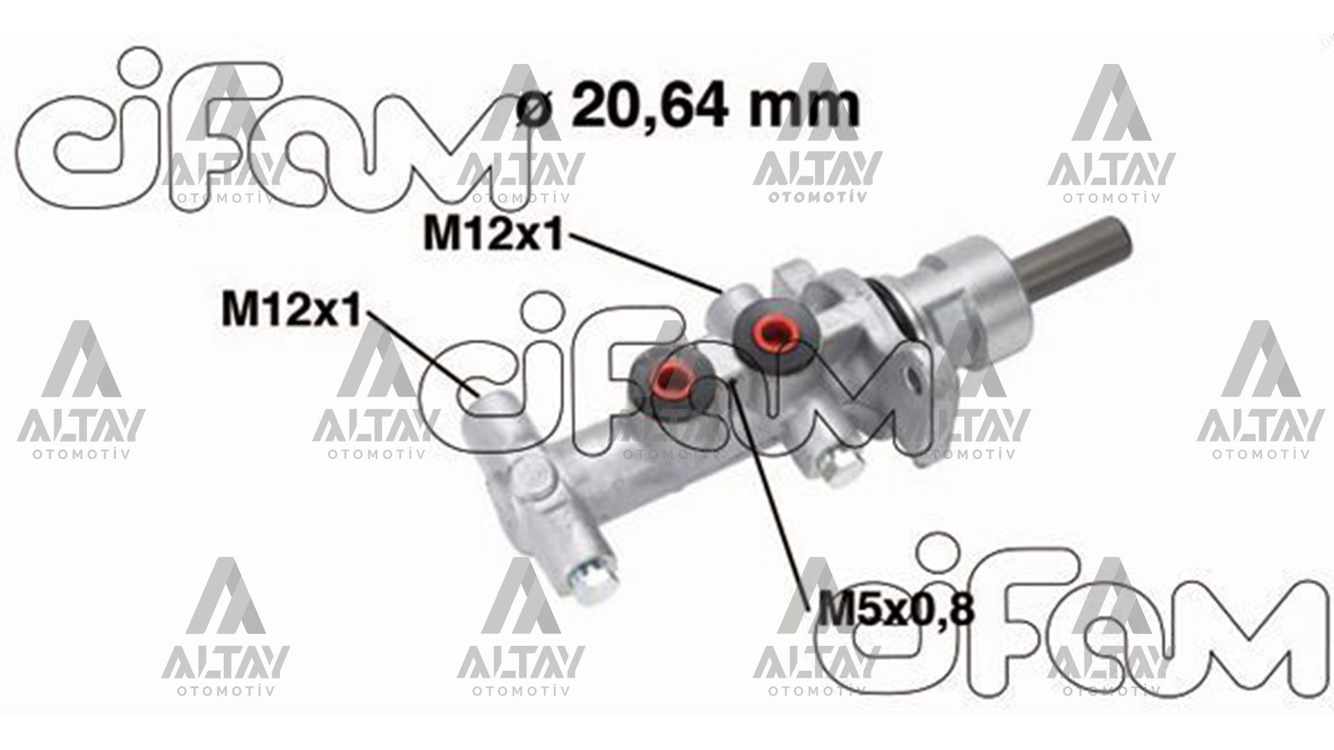 FREN ANA MERKEZ TRAFIC II 01-14 VIVARO 02-14 ASRSİZ ESPSİZ DÖKÜM 20,64mm