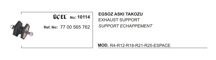 EKSOZ TAKOZU 10114 R12 7700565762
