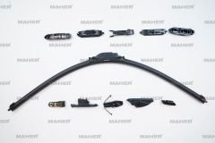 Silecek Süpürgesi Muz Tip Üniversal 16 Aparatlı 28'' (700Mm) 29979