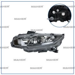 FAR CIVIC 16-22 FC5 SEDAN ELEGANCE-PREMIUM MOTORU ÜZERİNDE LEDSİZ SOL