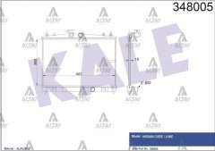 Radyatör Su Juke 10-15 1.6 16V (Mt) Brazıng 214101Fd0A