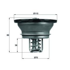 Termostat 76C Volvo Fh/Fm -Y.M .Rvı Euro 5 20560253 21412642 Thd 3 76