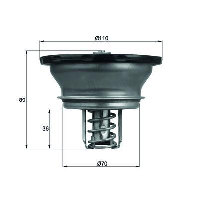 Termostat 82C Volvo Fh/Fm -Y.M .Rvı Euro 5 20560249 21237213 Thd 3 82