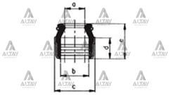 SUPAP LASTİĞİ CLIO III / MEGANE II 1.5DCI (6x8,8x12,2x6,4x10)
