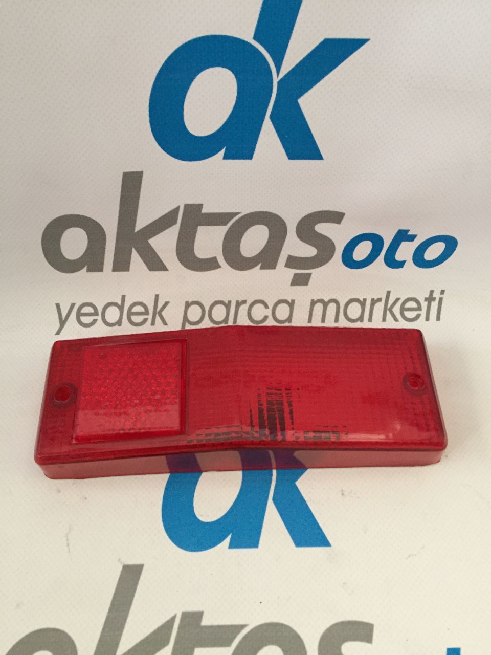 Stop Camı Serçe 124 Kırmızı