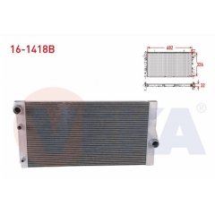 Su Radyatoru Brazıng Bmw 5 Serısı (F10) 520 D A-T Ac+ 2010-17118509175 17117805627 17118509177 17118509176