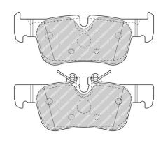 Bmw F45-F60 Arka Balata 34216859917 34201543683 34206885547 34216859917 34216860403