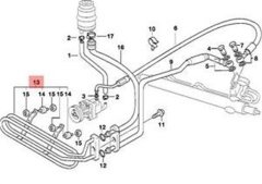 DİREKSİYON YAĞ SOĞUTUCU E36 BMW 32411093376