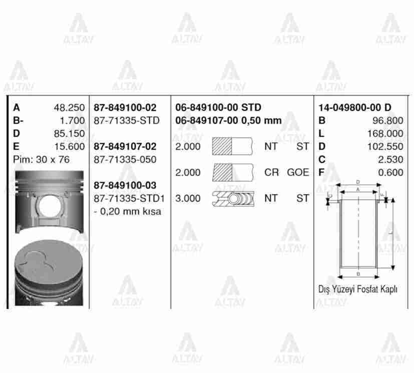 Gömlek Hı-Besta 2.7 Std 1404980000