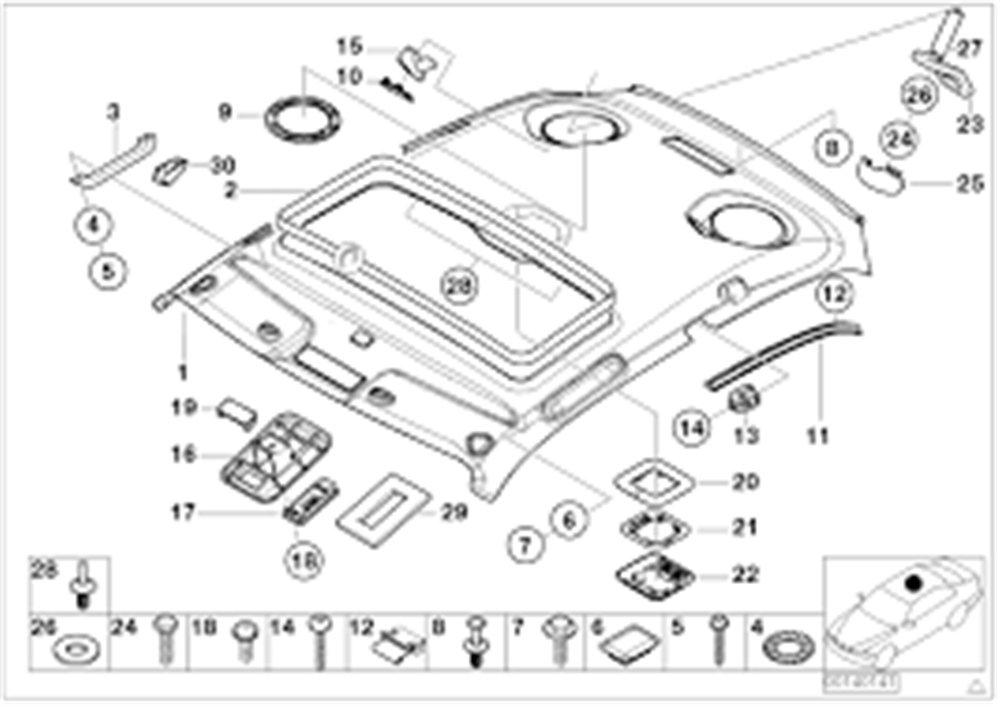 ÇITA BMW 51448400153