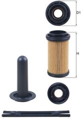 ADBLUE FILTRE KITI MAN IVECO VOLVO DAF RVI DEUTZ 81154036152 47364243 5801667204 1847823 1927474 2014774 21496419 21516229 23381562 7485138439