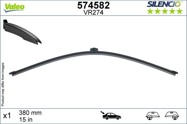 VW AUDİ SİLECEK SÜPÜRGESİ (380 mm) A1.Q7 4M0955425A