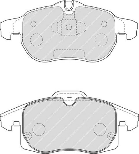 Opel Fren Balata Ön Vectra C  1605139 12765397 12800120 1605088 1605113 1605137 1605972 234