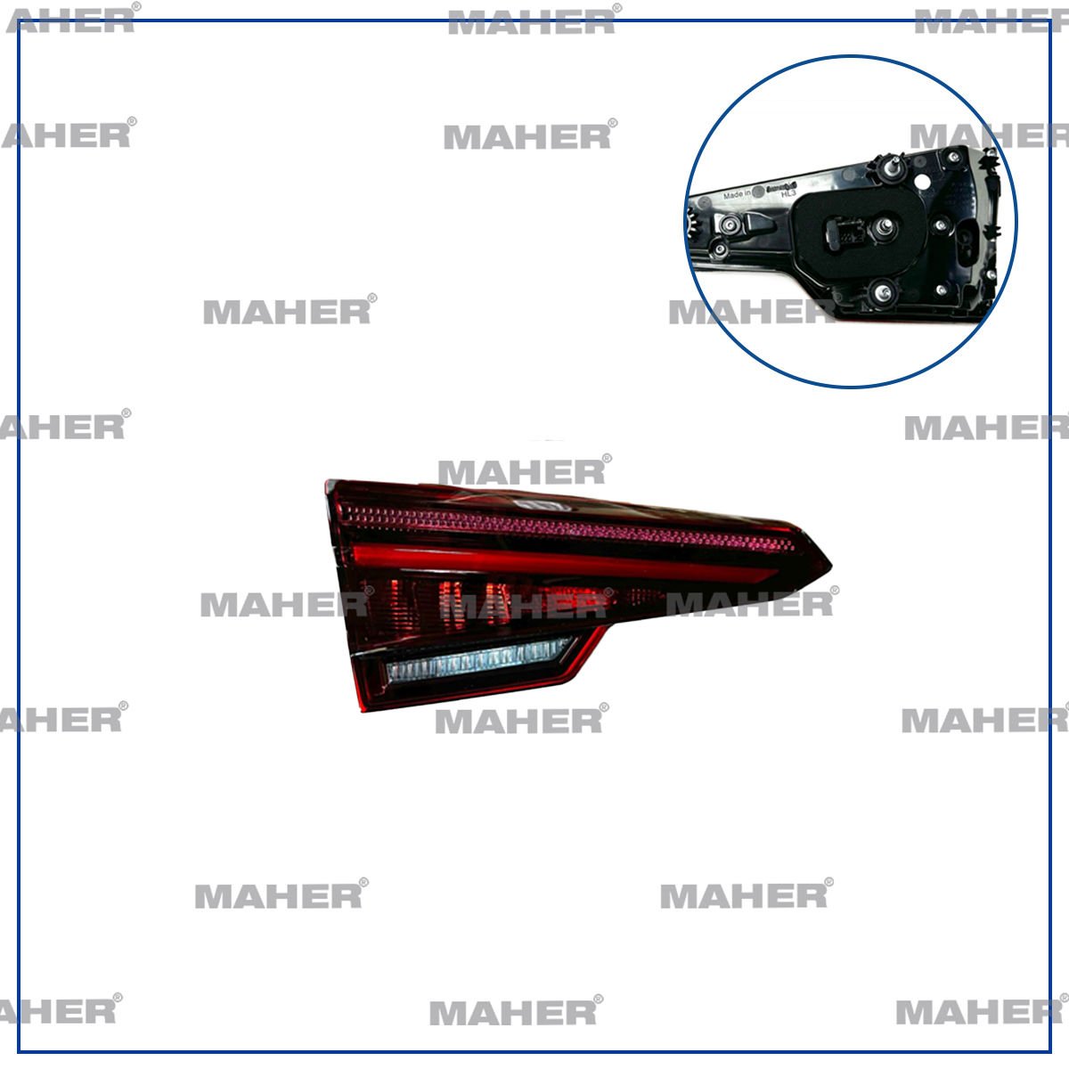 STOP LAMBASI A4 17-20 LEDLİ İÇ SOL