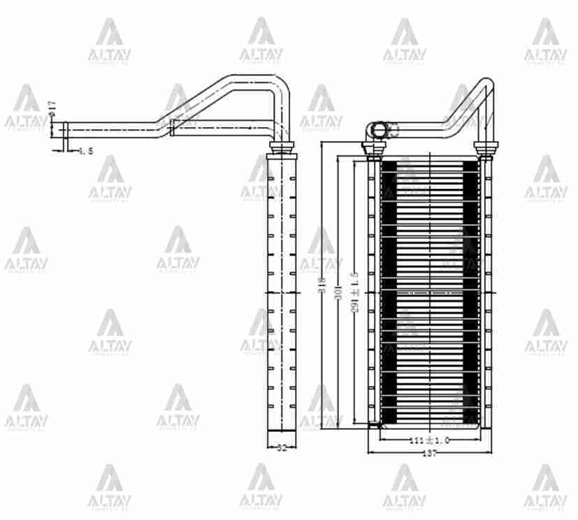 Radyatör Kalorifer Crv 02-06 - 79110-SCA-A01