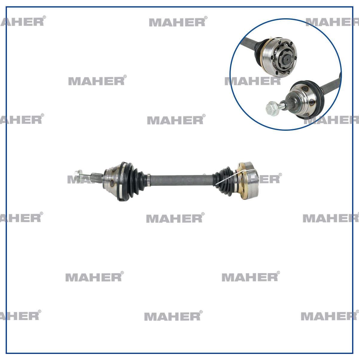 AKS KOMPLE ÖN TIGUAN 07-16 / Q3 11=> / SOL CAVA-CAVD-CAXA-CTHD 1.4 TSI M-T 491mm