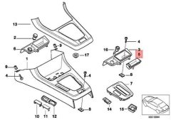 KÜLLÜK İÇİ E36/COMPACT ÖN BMW 51168146481