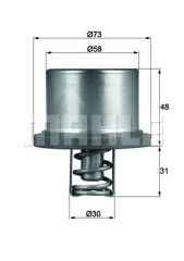 Porsche Cayenne 955 Termostat 94810612501 94810612501