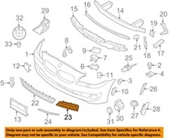 TAMPON IZGARASI F07/L BMW 51117200735