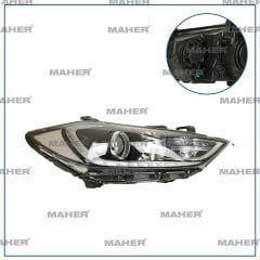 FAR ELANTRA 16-18 ELEKTRİKLİ LEDLİ SAĞ