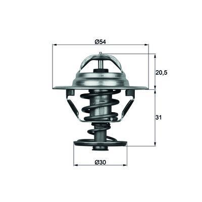 Termostat 81C Volvo Lkw F12 273952 1544098 Tx 10 81D