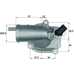 Termostat 87C M.Benz Pkw Om 611 W210 E220 Cdı Th 10 87
