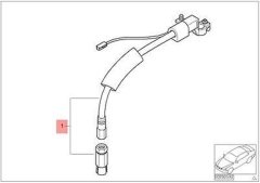 AKÜ KABLOSU E46 M47/M57 BMW 61128387519