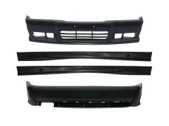 Gövde Kiti E36 Ön Lip, <OO> Egz.Çıkışlı, Marşpiyelli, (3 Kol Izgara) -M-Tech- ///M3- 1991-98