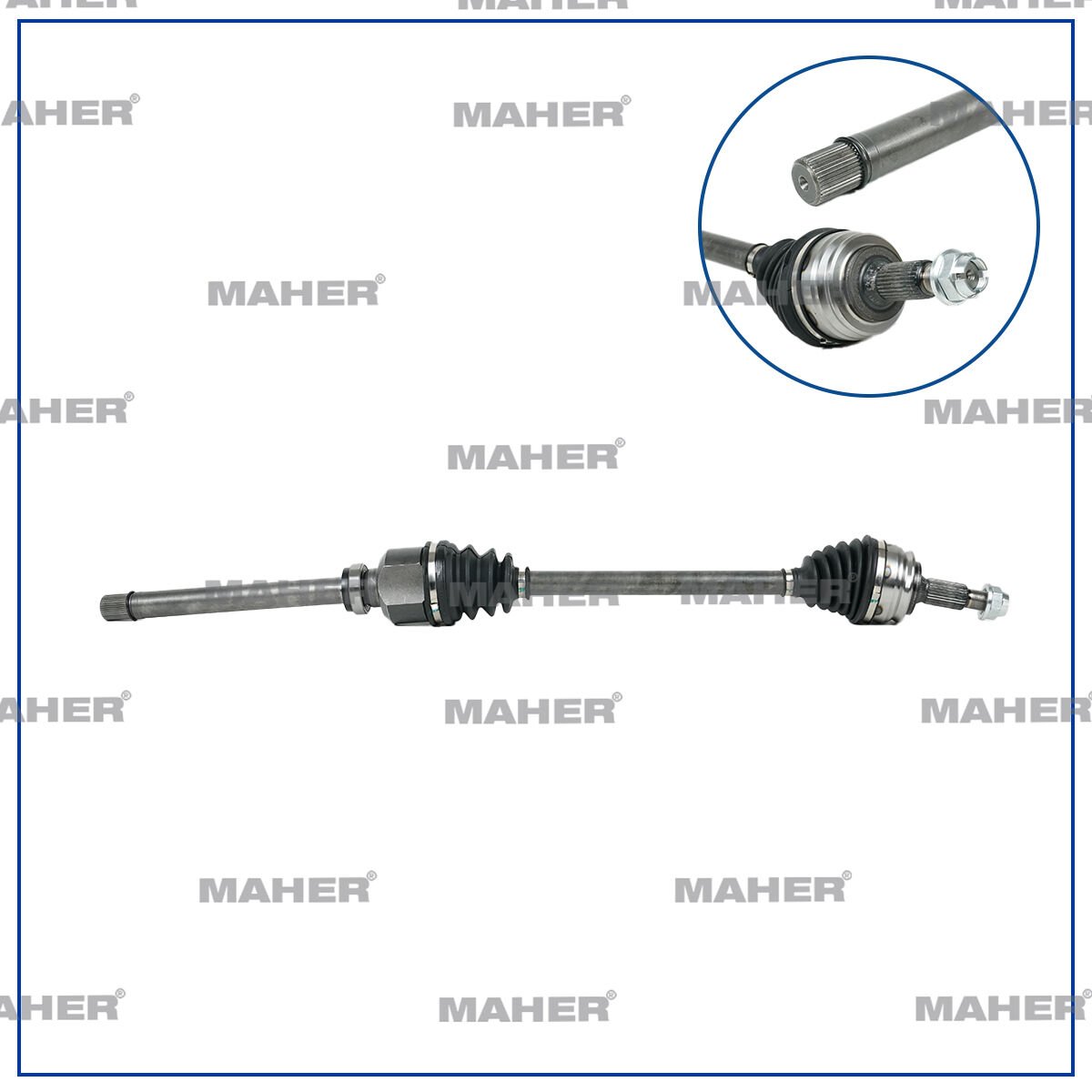 AKS KOMPLE ÖN 208 / 2008 / 308 /3008 / GRANDLAND X  OTOMOTIK D15DTH DV5RC DV6FC B16DTH SAG 933 mm