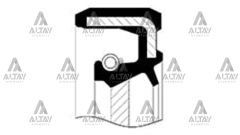 KEÇE KRANK R12 / R9 / R11 / R19 1.6 ÖN (35x50x10)