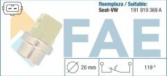 Hararet Müşiri Vw A3-Gf4-Br AKL-AFT-AGN-AGU Beyaz 1996-06 - 191919369A
