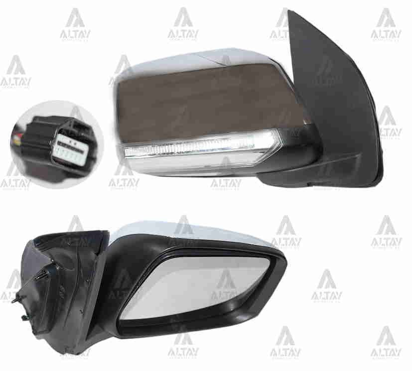 Ayna Dış Dikiz Pıckup 08=> Navara Elektrikli Isıtmalı Sinyalli Otomatik Katlanır Krom Sağ 963014X10A