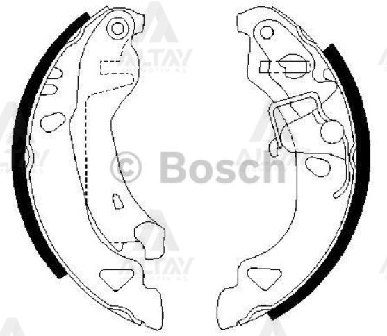 Fren Balata Bravo / Brava 98=> Pabuç Arka 71732685