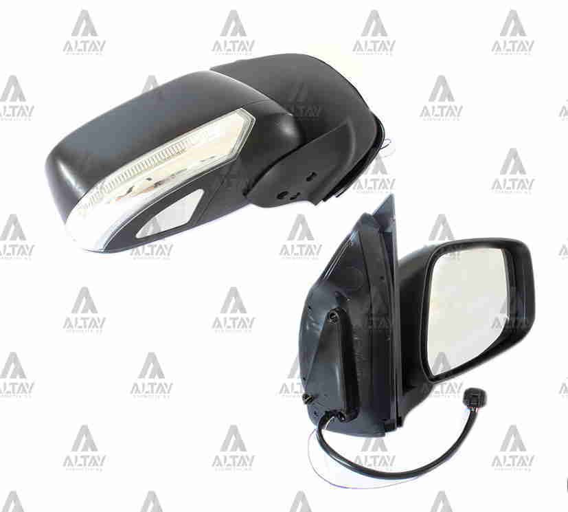 Ayna Dış Dikiz Pıckup 08=> Navara Elektrikli Isıtmalı Sinyalli Otomatik Katlanır Siyah Sağ 963014X10B